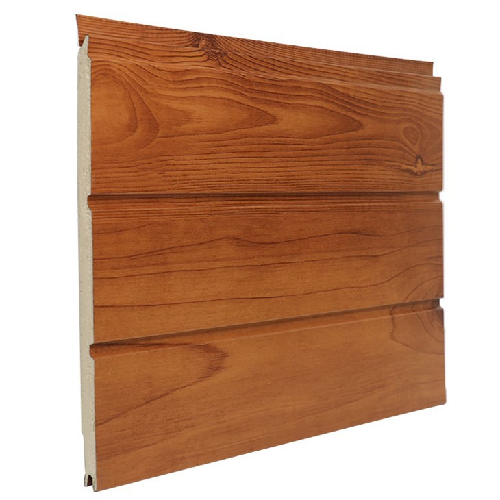 Painel externo decorativo de aço galvanizado